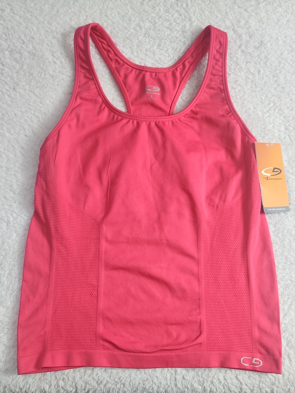 Champion Seamless Active Tank Top With Built In Bra New With Tags